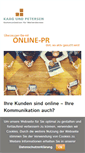 Mobile Screenshot of online-pr.de