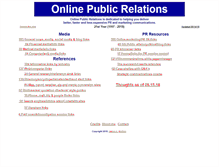 Tablet Screenshot of online-pr.com